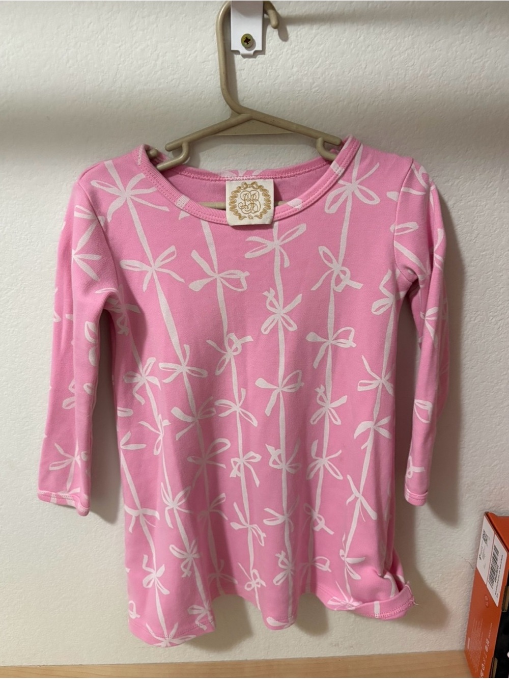 The Beaufort Bonnet Company Polly Play Long Sleeve Dress 3T